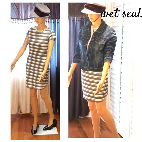 WET SEAL jersey knit shirt dress - Picture 12 of 12